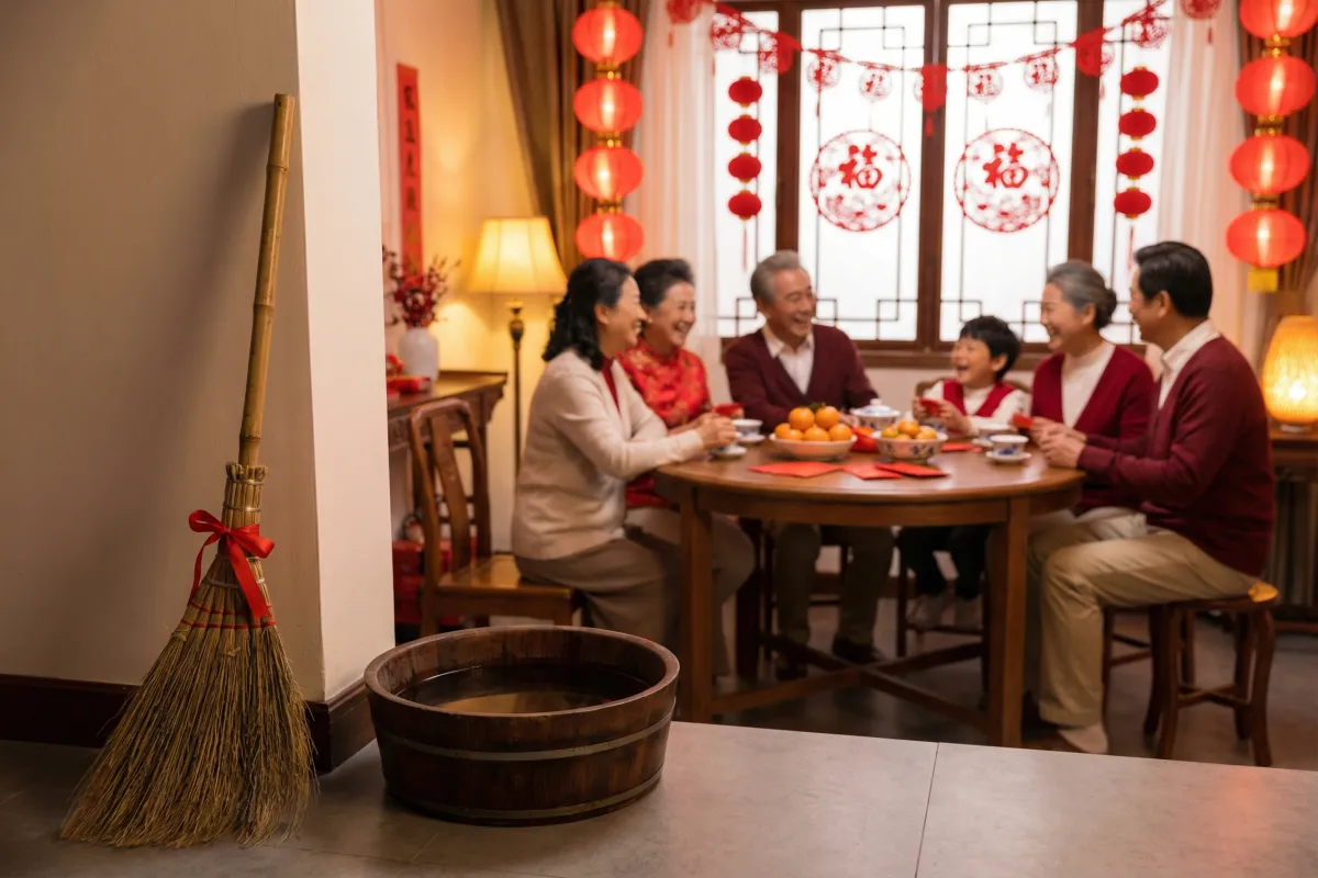 【2026 過年禁忌】除夕到初五千萬別踩雷！洗頭、掃地都有眉角？新春避凶化吉懶人包